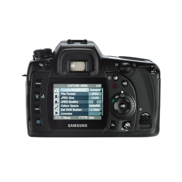 Samsung GX-20 Back
