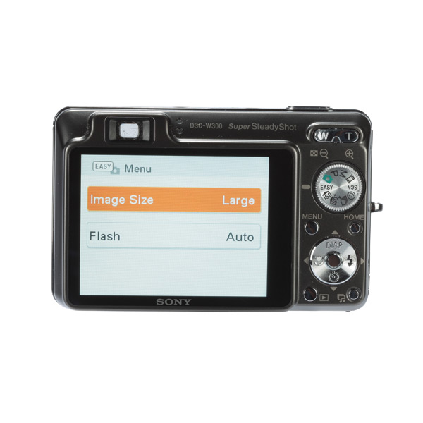Sony Cyber-shot W300 Back