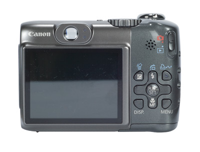 Canon PowerShot A590 IS back