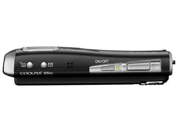 Nikon Coolpix S51c top