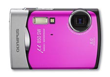Olympus Mju 850SW pink