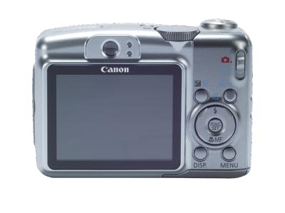 Canon PowerShot A720 IS back