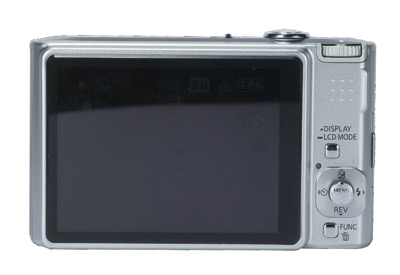 Panasonic Lumix FX55 back