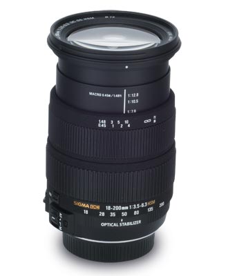 Sigma 18-200mm f/3.5-6.3 DC