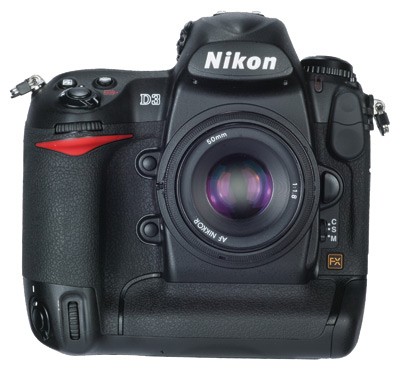 Nikon D3 front