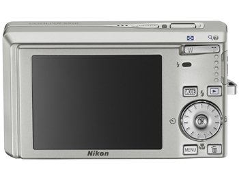 Nikon Coolpix S510 back