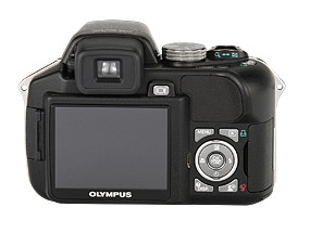Olympus SP-560UZ back