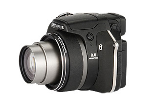Olympus SP-560UZ side