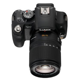Panasonic Lumix DMC-L10 top
