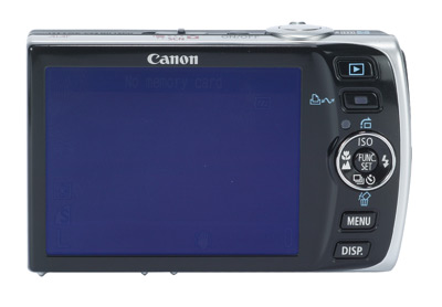 Canon Digital IXUS 860 IS back