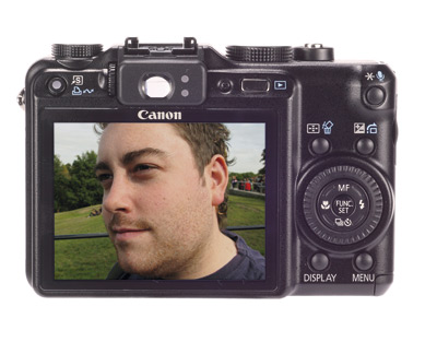 Canon PowerShot G9 back