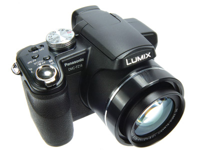 Panasonic Lumix FZ18 top