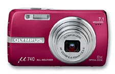 Olympus Mju 740 red