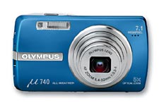 Olympus Mju 740 blue