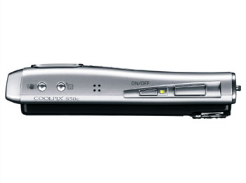 Nikon Coolpix S50c top