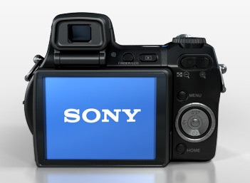 Sony Cyber-shot DSC-H9 back