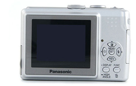 Panasonic Lumix LS60 back