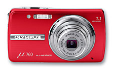 Olympus Mju 760 red