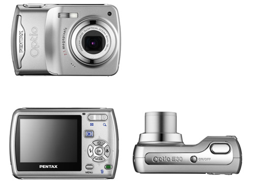 Pentax Optio E30 multiview