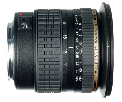 Tamron SP AF 11-18mm f/4.5 - 5.6 Di II LD Aspherical