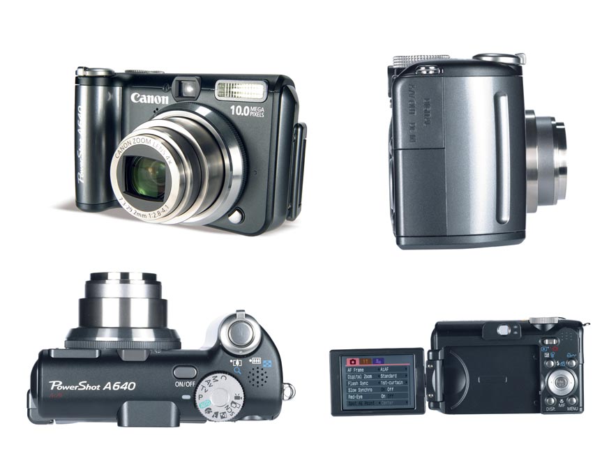 Canon PowerShot A640 multiview