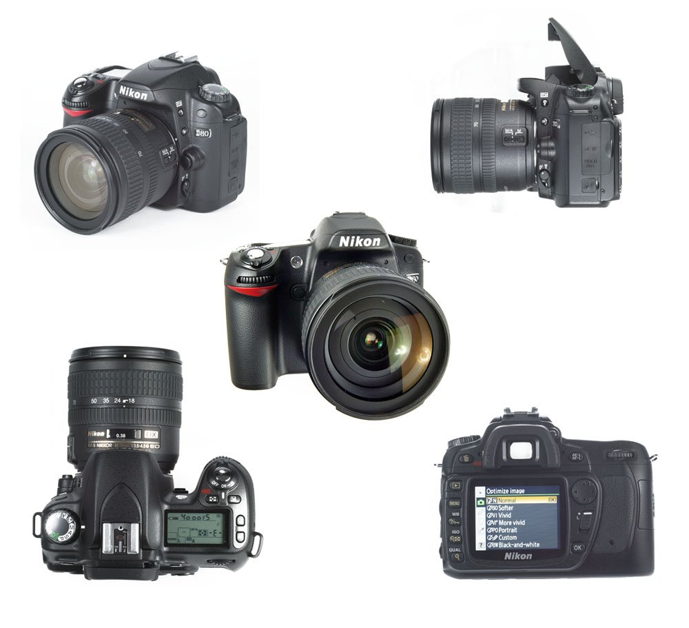 Nikon D80 multiview