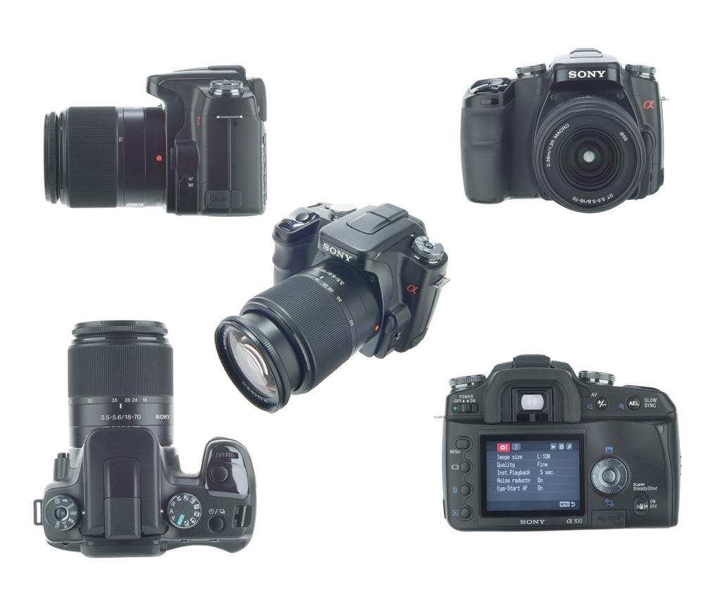 Sony DSLR-A100 multiview