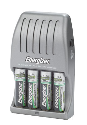 Energiser 15-minute charger