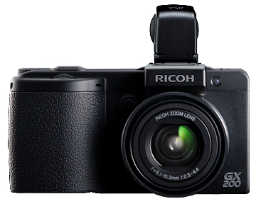 Ricoh GX200 front