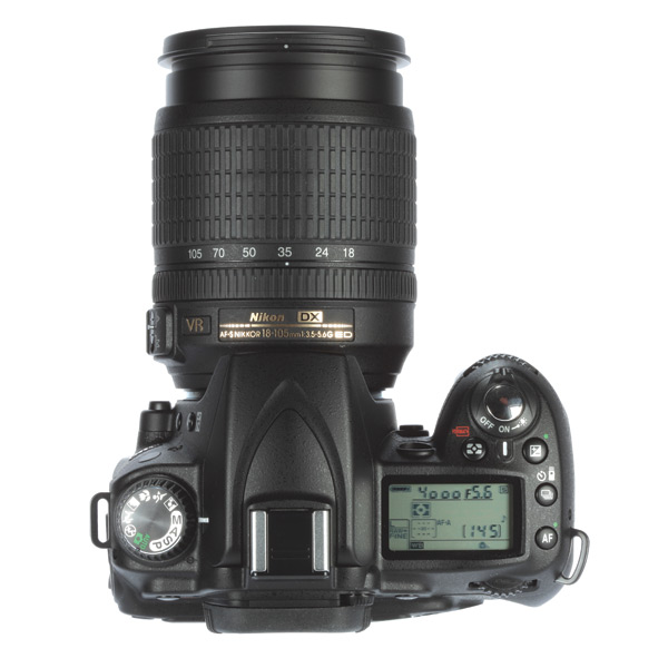 Nikon D90 Top