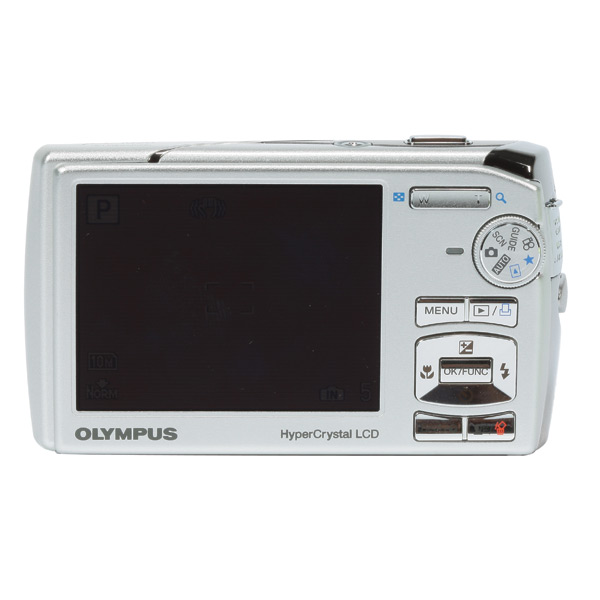 Olympus Mju 1020 back