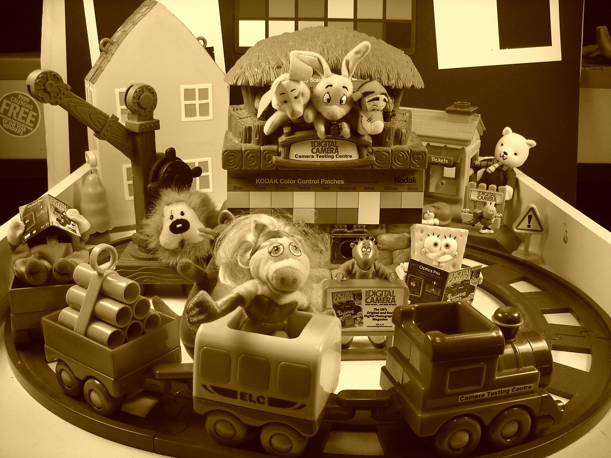 BenQ DC P500 Sample Image Sepia Mode