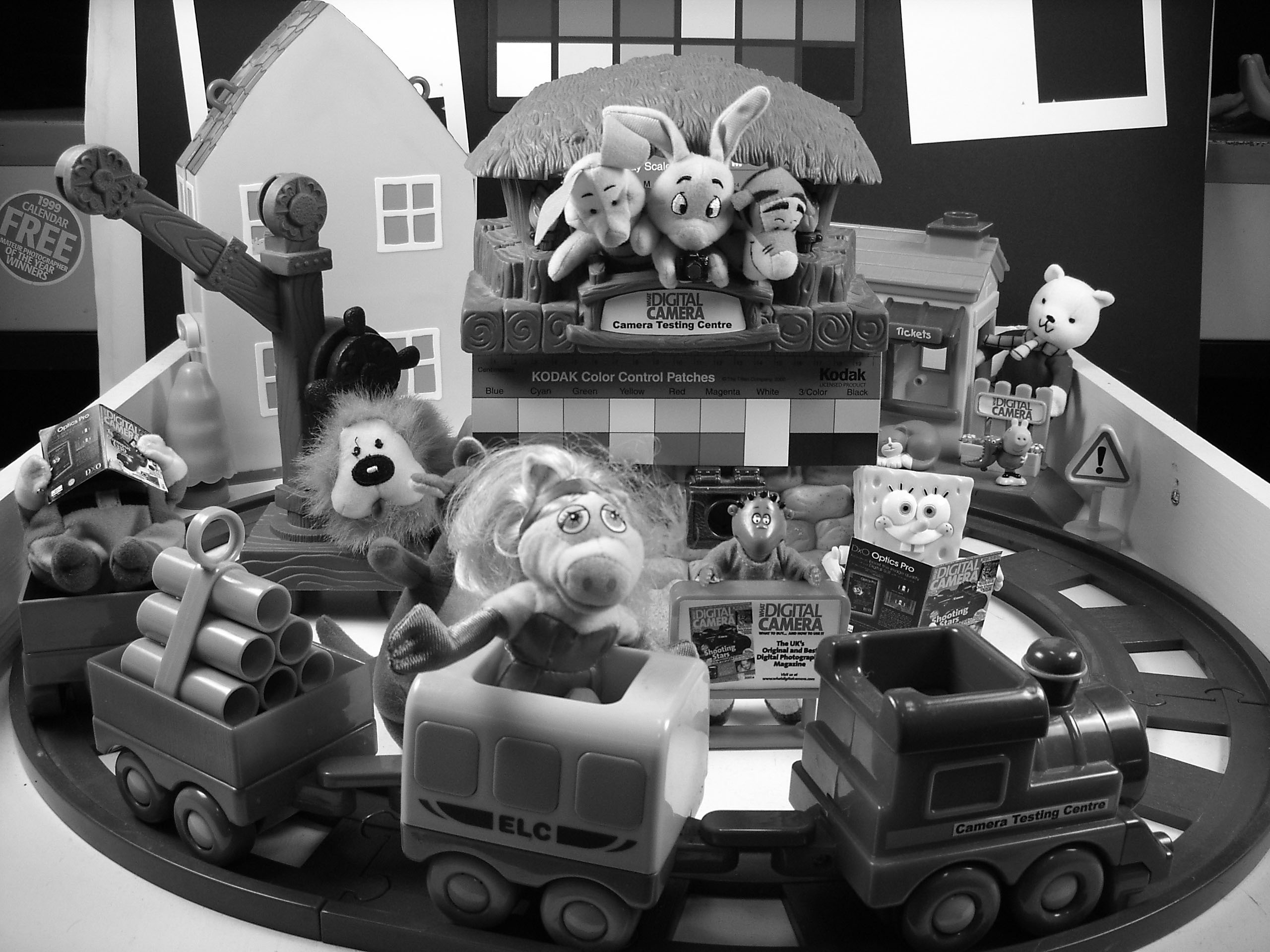 BenQ DC P500 Sample Image Mono Mode
