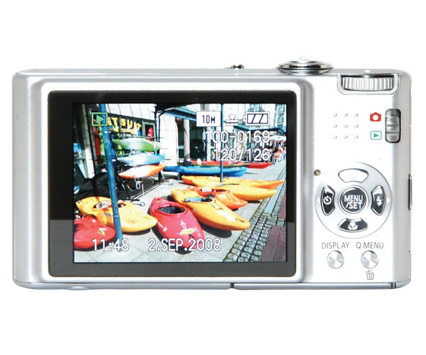 Panasonic Lumix DMC-FX37 Back