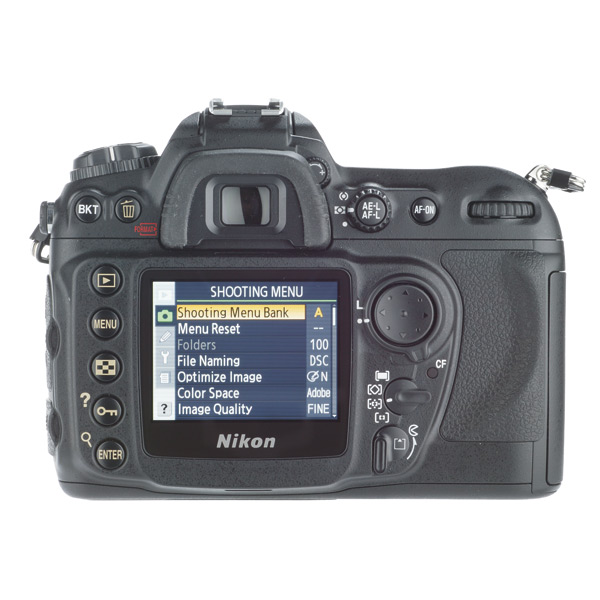 Nikon D200 Back