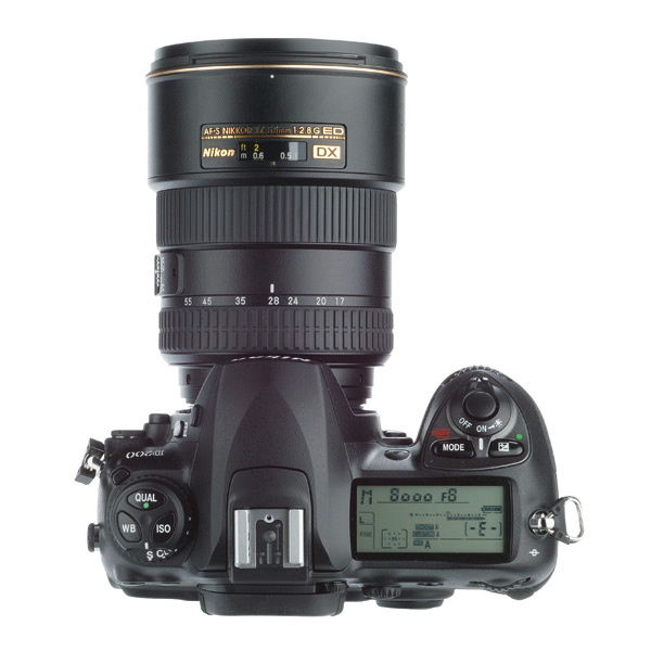 Nikon D200 Top