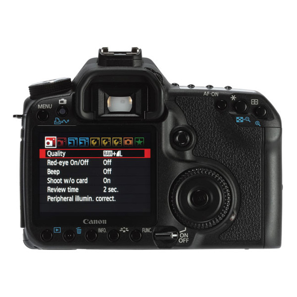 Canon ESO 50D V2 back