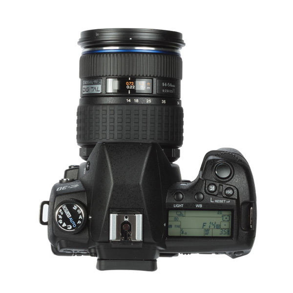 Olympus E30 Top
