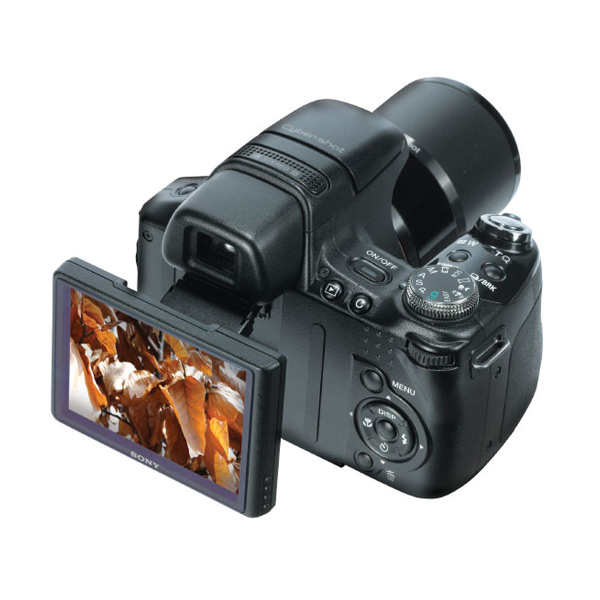 Sony Cyber-shot HX1 back