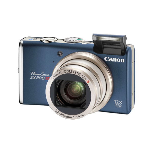 Canon PowerShot SX200 blue