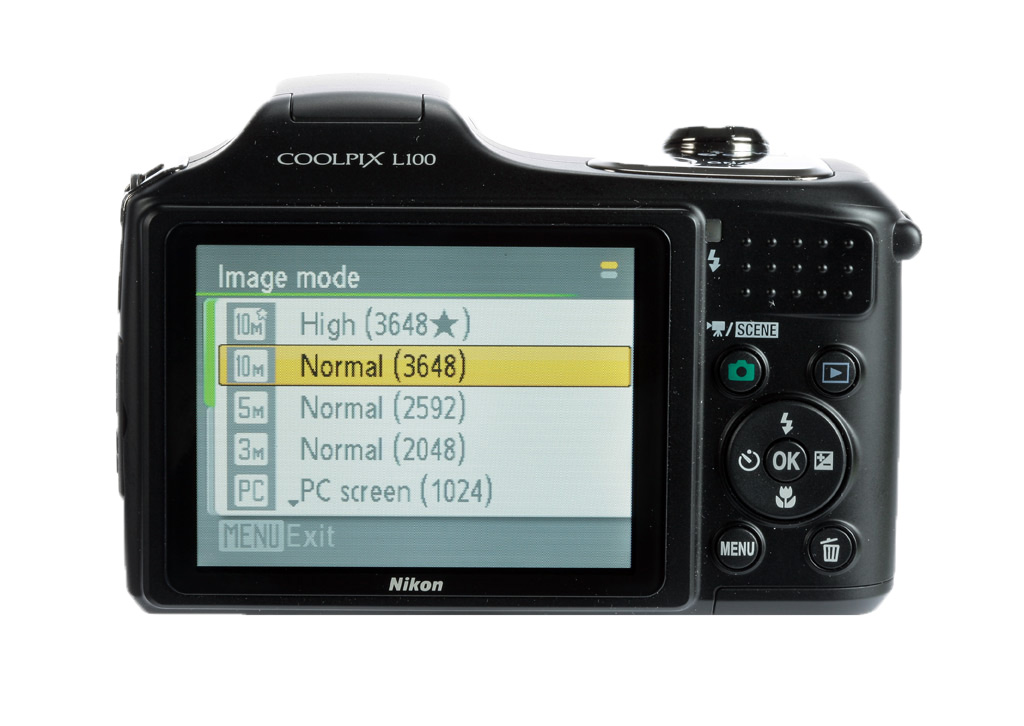 Nikon Coolpix L100 product shot
