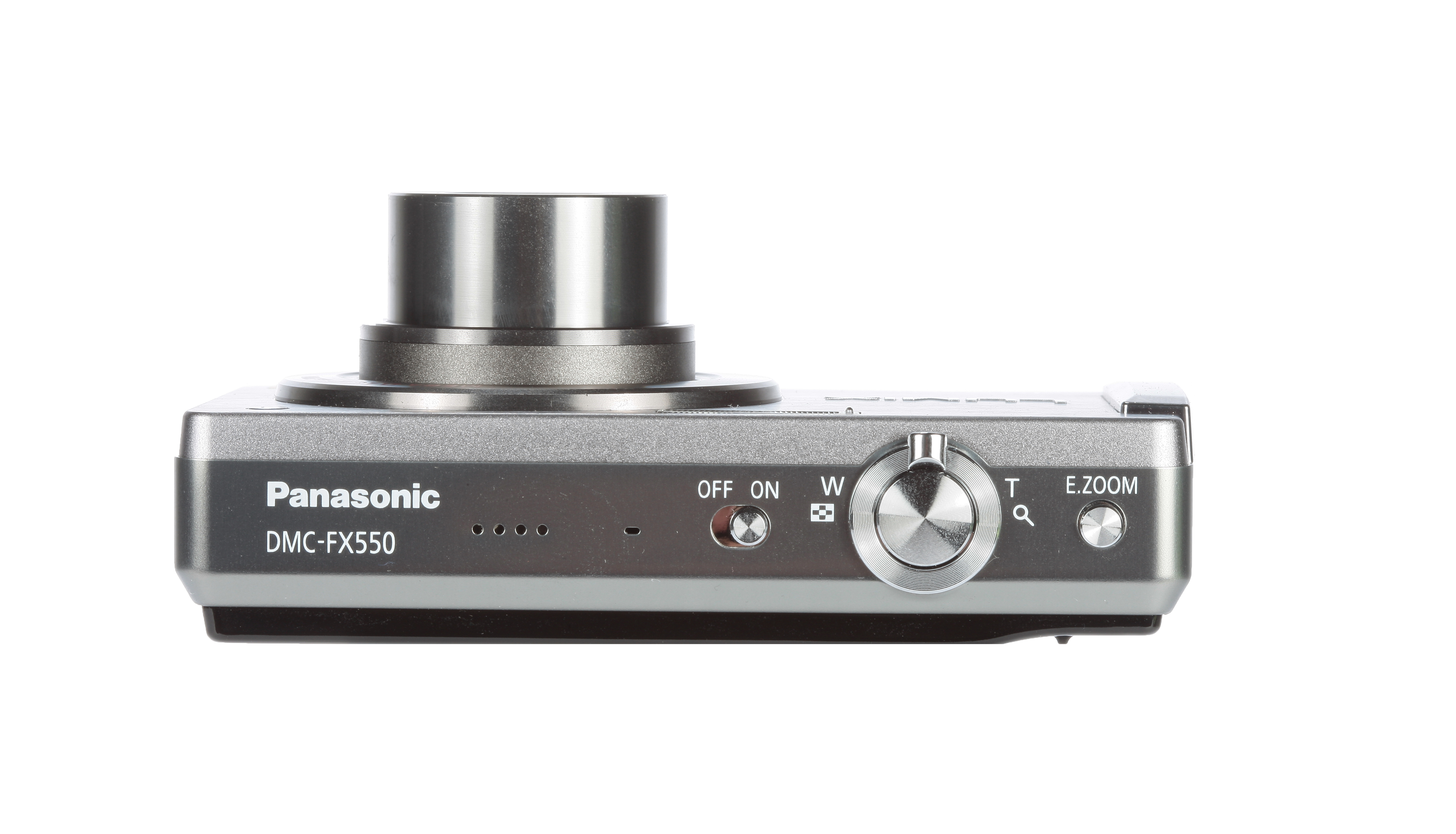 Panasonic FX550 review product image - top
