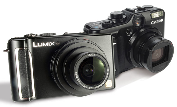 Panasonic Lumix LX3 vs. Canon PowerShot G10