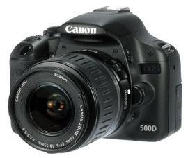 Canon 500D product shot