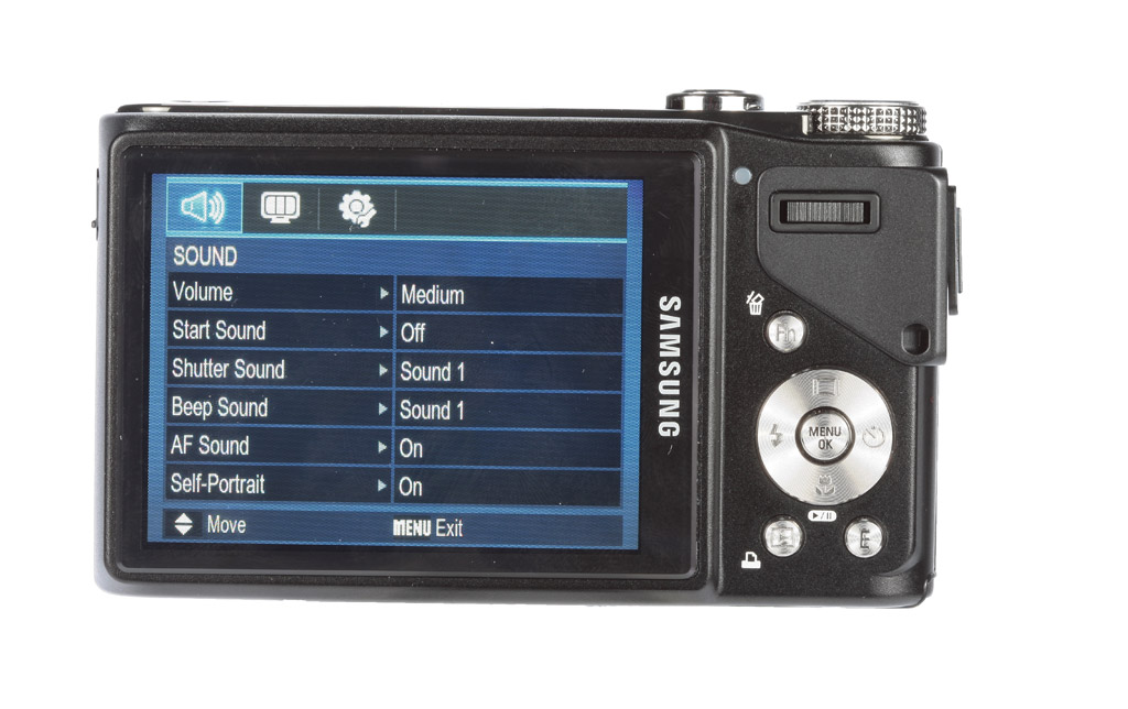 Samsung WB550 review product shot