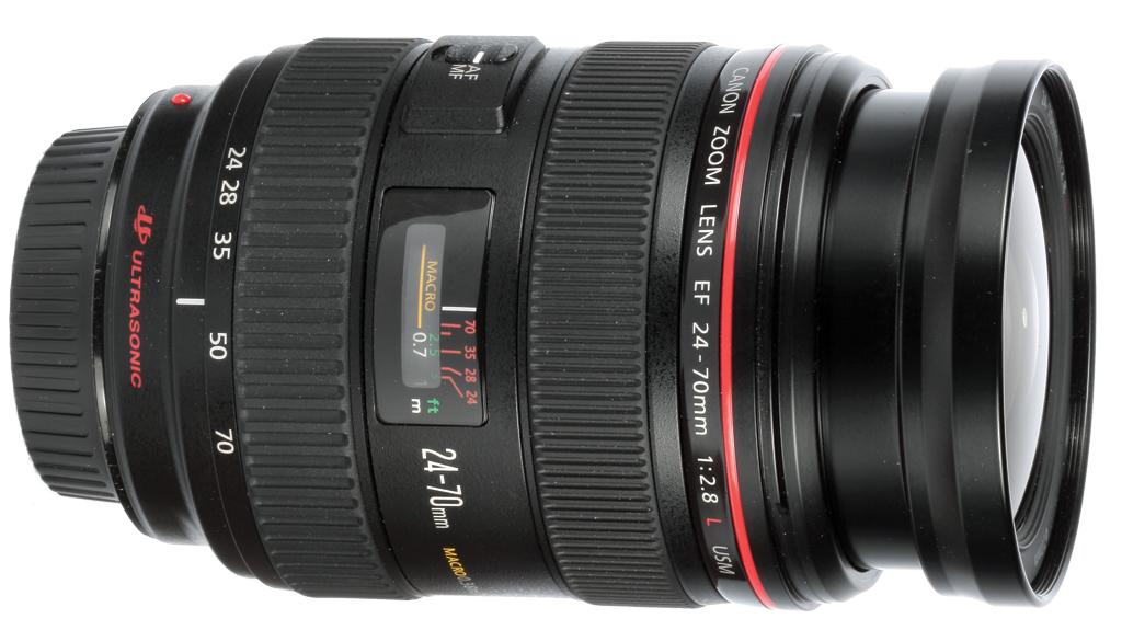 EF 24-70mm f/2.8L USM lens review product shot