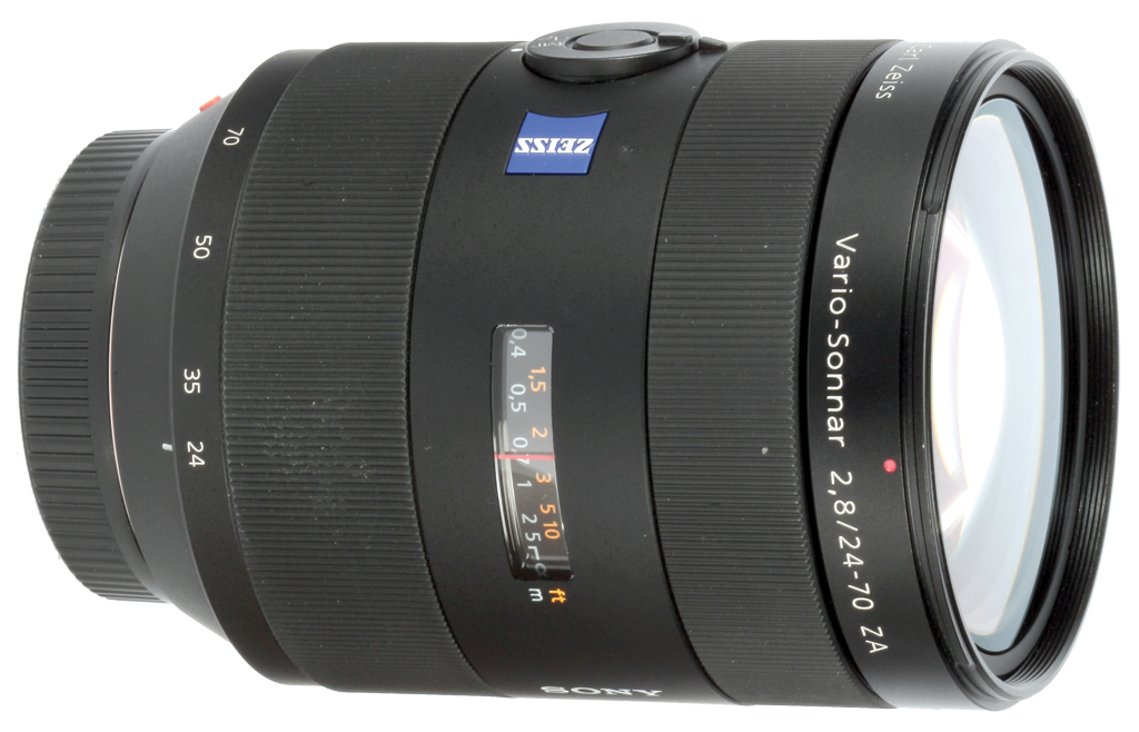 Zeiss Vario-Sonnar 24-70mm f/2.8 ZA T* SSM lens review product shot