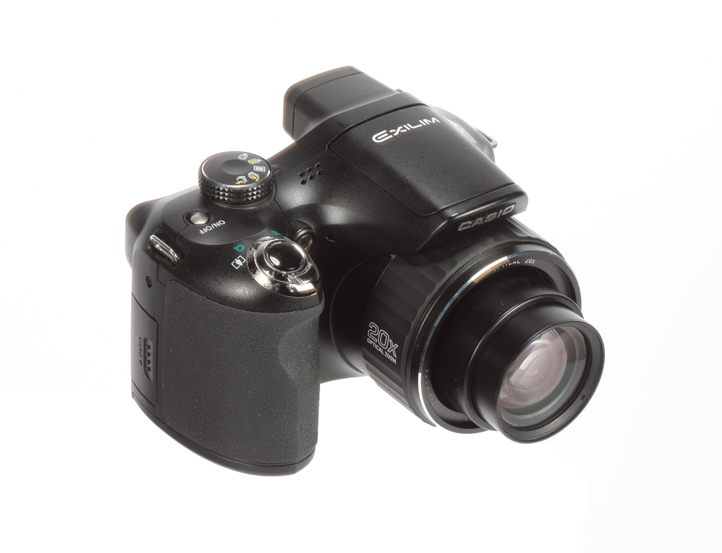 Casio EX-FH20 product image side angle