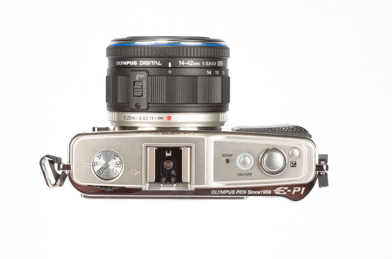 Olympus E-P1 product image top