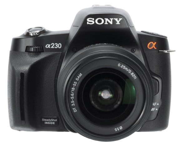 Sony A230 front
